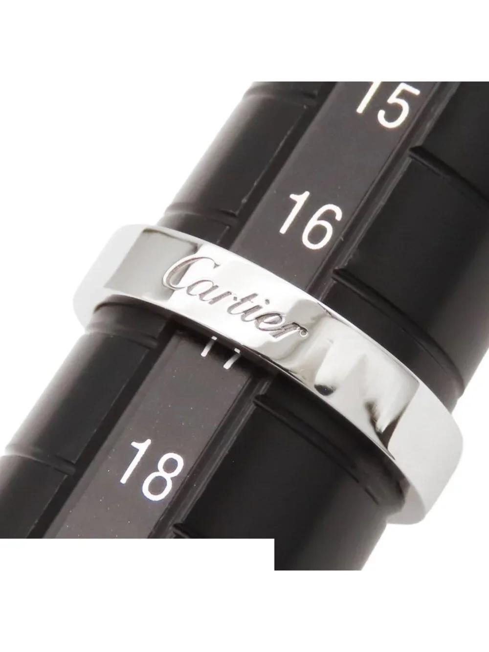 Cartier C de Cartier Wedding Ring Platinum 57